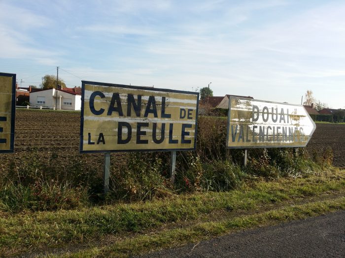 Riding along the Deule Canal